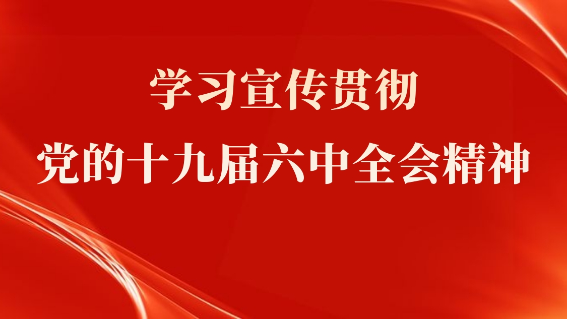 主题党课：学习宣传贯彻党的十九届六中全会精神